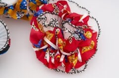 KUMAŞ BONCUKLU SİMİT TOKA KVS-129-8