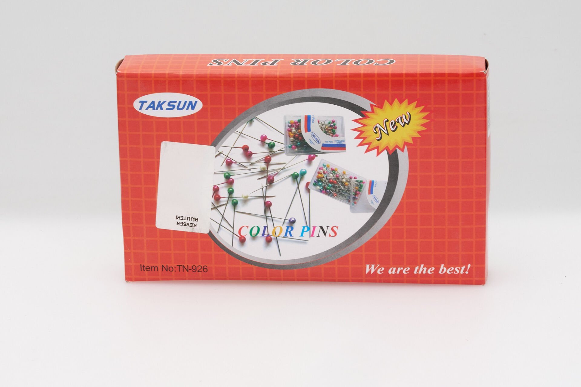 RENKLİ BÜYÜK TOPLU İĞNE 20'Lİ