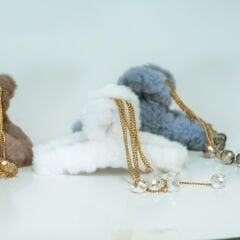 ZİNCİRLİ TÜYLÜ MANDAL KVS-29-A