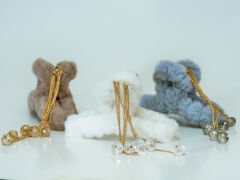 ZİNCİRLİ TÜYLÜ MANDAL KVS-29-A