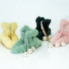 ZİNCİRLİ TÜYLÜ MANDAL KVS-36-B