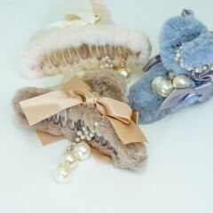 ZİNCİRLİ TÜYLÜ MANDAL KVS-26-A