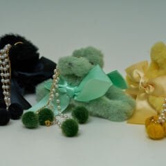 ZİNCİRLİ TÜYLÜ MANDAL KVS-25-B