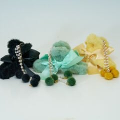 ZİNCİRLİ TÜYLÜ MANDAL KVS-25-B