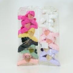 ZİNCİRLİ TÜYLÜ MANDAL KVS-33-B