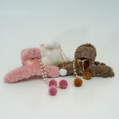 ZİNCİRLİ TÜYLÜ MANDAL KVS-33-A