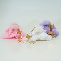 ZİNCİRLİ TÜYLÜ MANDAL KVS-28-B