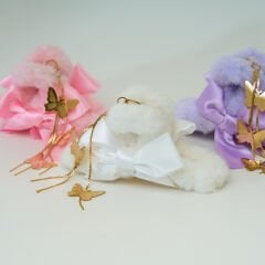 ZİNCİRLİ TÜYLÜ MANDAL KVS-28-B