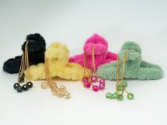 ZİNCİRLİ TÜYLÜ MANDAL KVS-29-B