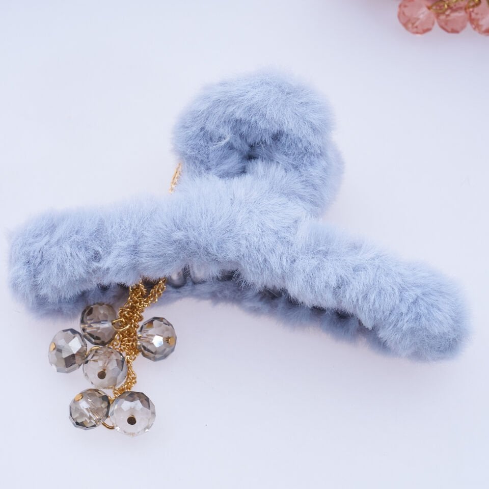 ZİNCİRLİ TÜYLÜ MANDAL KVS-36-A