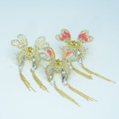 TAŞLI METAL KELEBEK MANDAL M-106