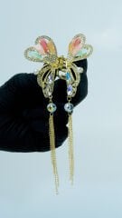 TAŞLI METAL KELEBEK MANDAL M-106