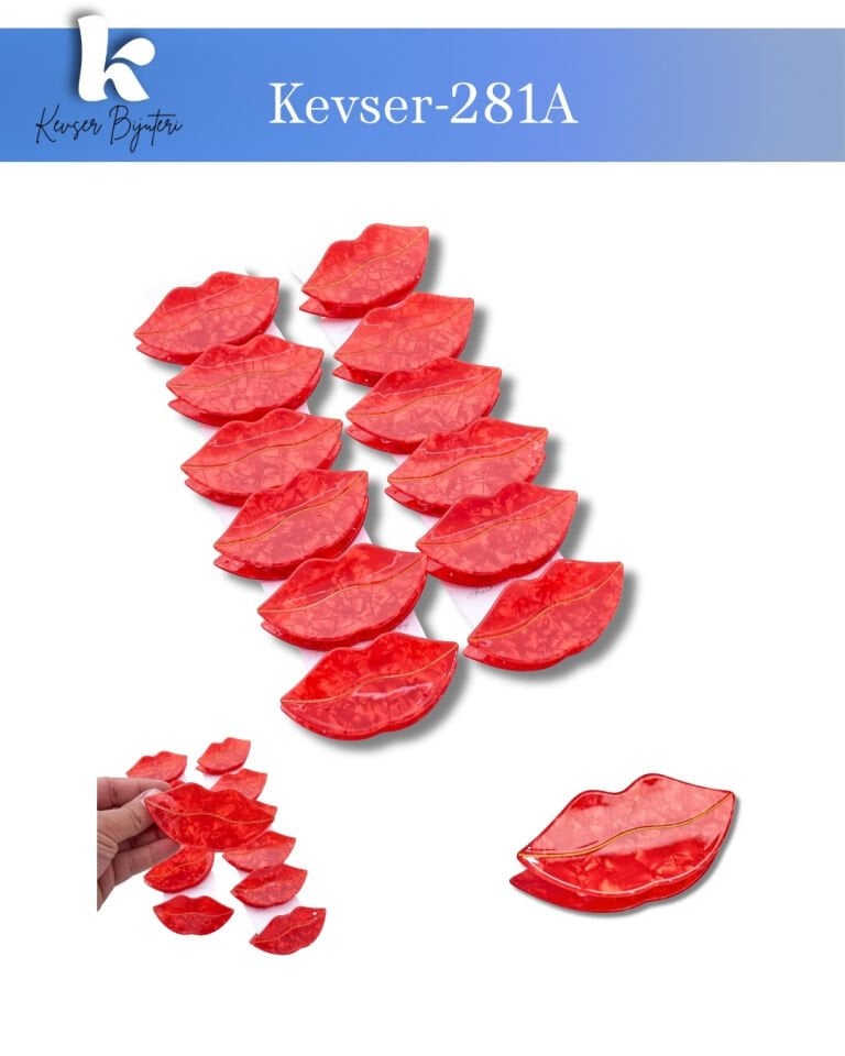 FİGÜRLÜ KEMİK MANDAL KVS-281-A