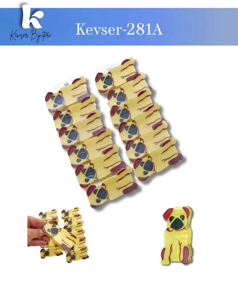 FİGÜRLÜ KEMİK MANDAL KVS-281-A