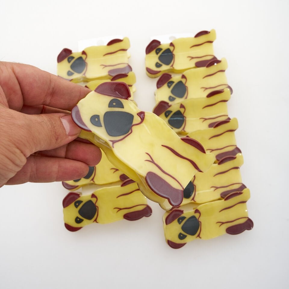 FİGÜRLÜ KEMİK MANDAL KVS-281-A