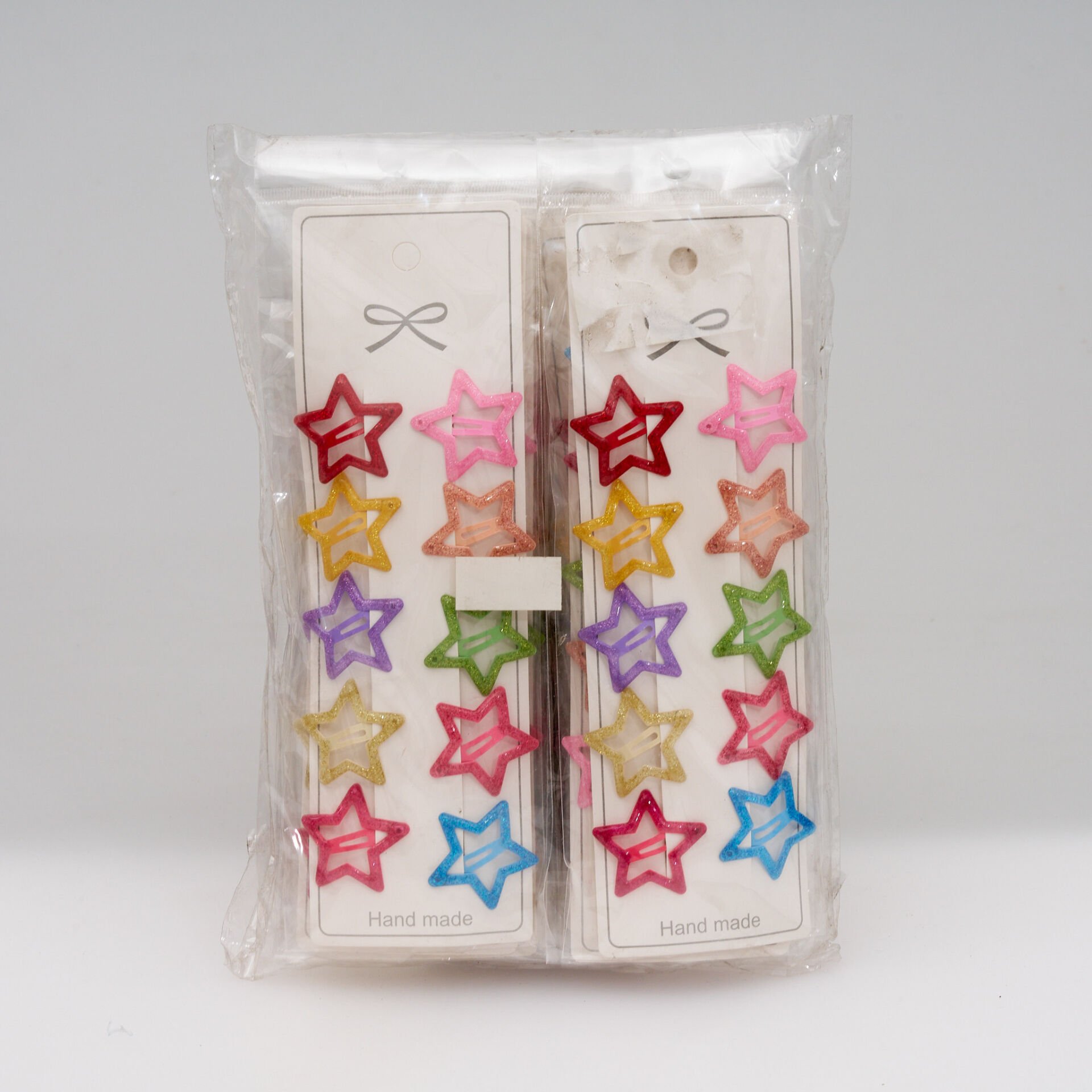 10-PIECE GLITTER STAR BUCKLE KVS-C-1