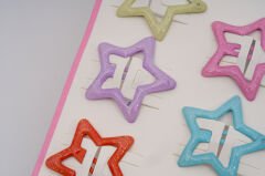 6-PIECE GLITTER SNAP BUCKLE KVS-10