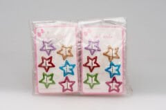 6-PIECE GLITTER SNAP BUCKLE KVS-11