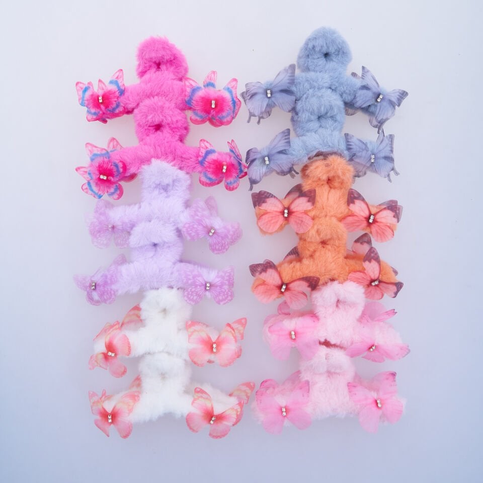 KELEBEKLİ TÜYLÜ MANDAL M-84