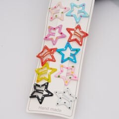 10'IU POINTED STAR SNAP BUCKLE KVS-C-1