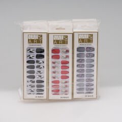 24 PATTERNED NAILS