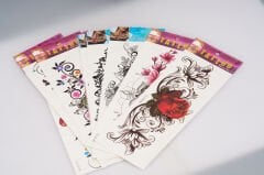 BÜYÜK RENKLİ KARIŞIK MODEL DÖVME