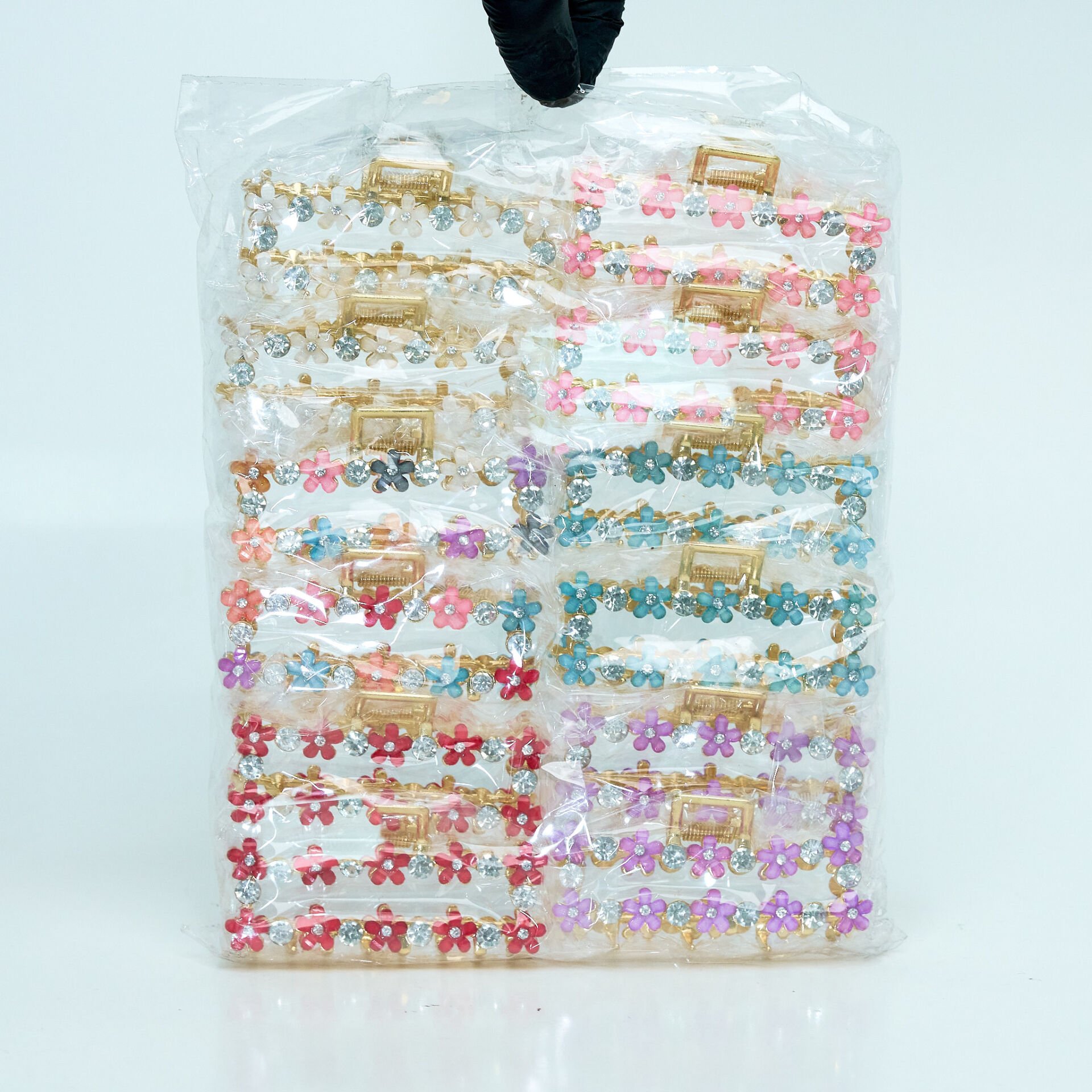 ÇİÇEKLİ METAL MANDAL KVS-196-A