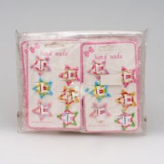 6'LI RENKLİ YILDIZ TOKA KVS-12