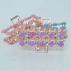 ÇİÇEKLİ METAL MANDAL KVS-196-B