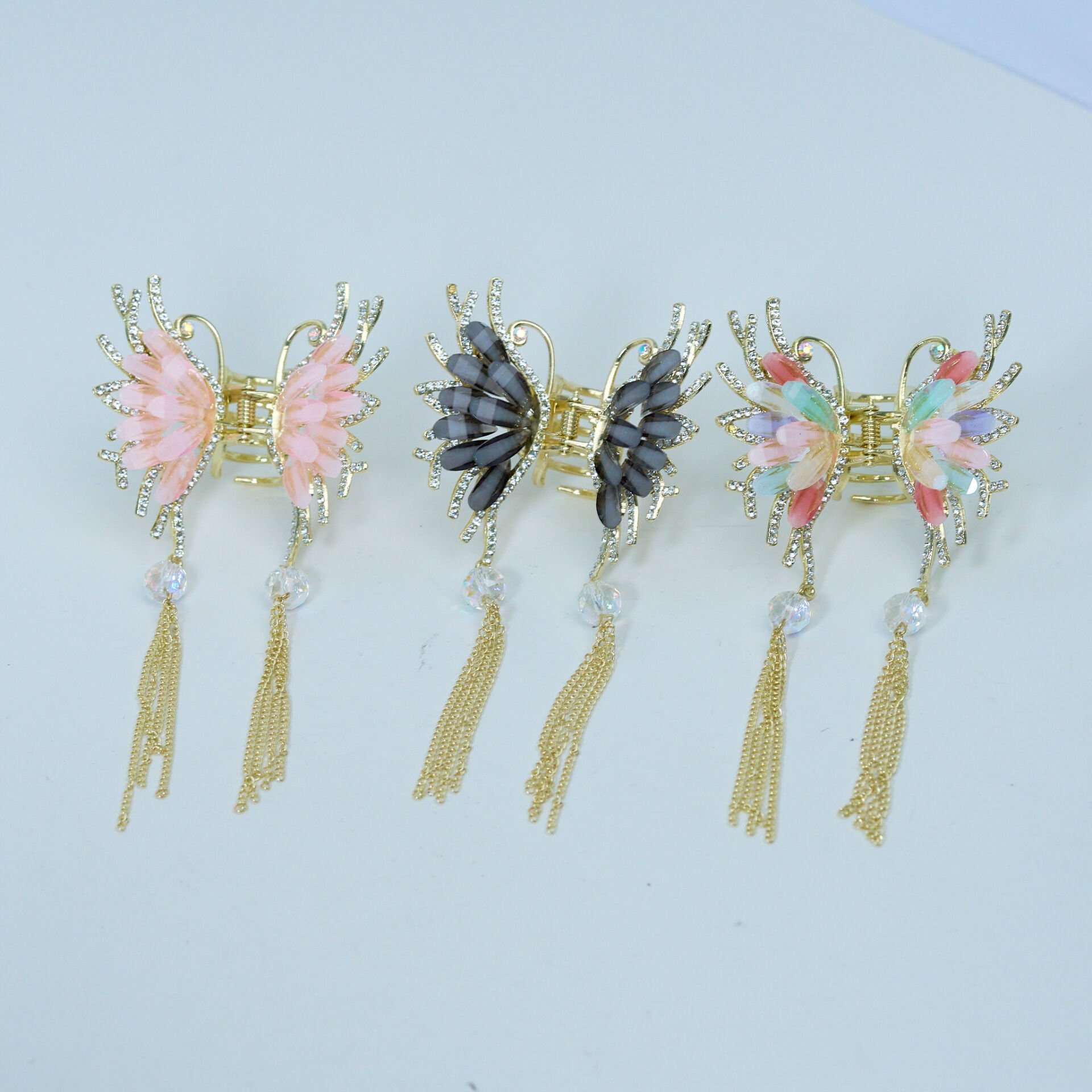 STONE CHAIN METAL BUTTERFLY KVS-104