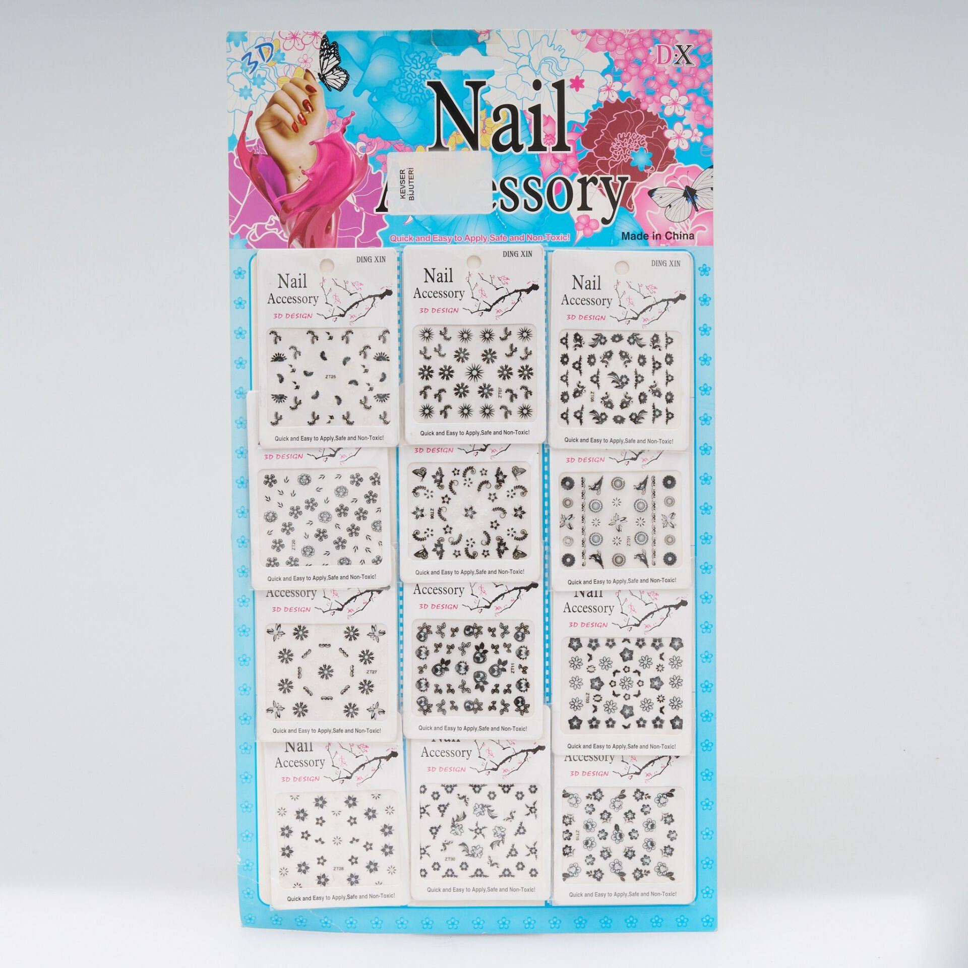 KARTLI MİNİ STİCKERS