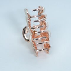 TAŞLI ÇİÇEKLİ METAL MANDAL M-34