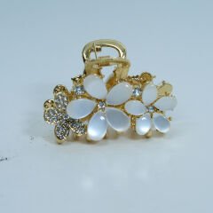 TAŞLI ÇİÇEKLİ METAL MANDAL M-112