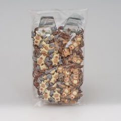 20'Lİ FİGÜRLÜ LASTİK TOKA KVS-92