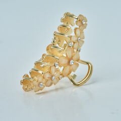 TAŞLI ÇİÇEKLİ MANDAL M-12