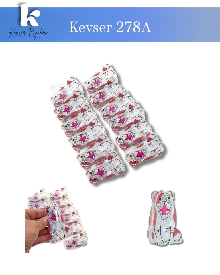 FİGÜRLÜ KEMİK MANDAL M-100