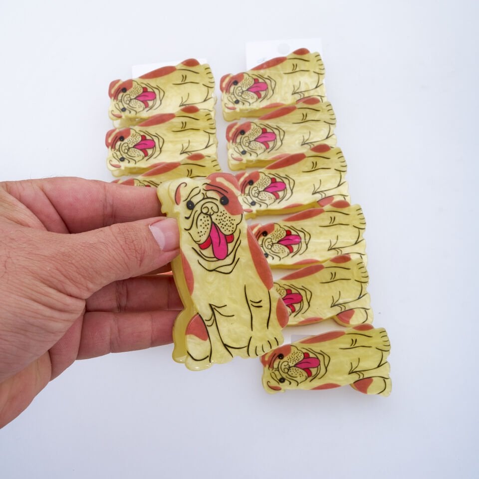 FİGÜRLÜ KEMİK MANDAL M-100