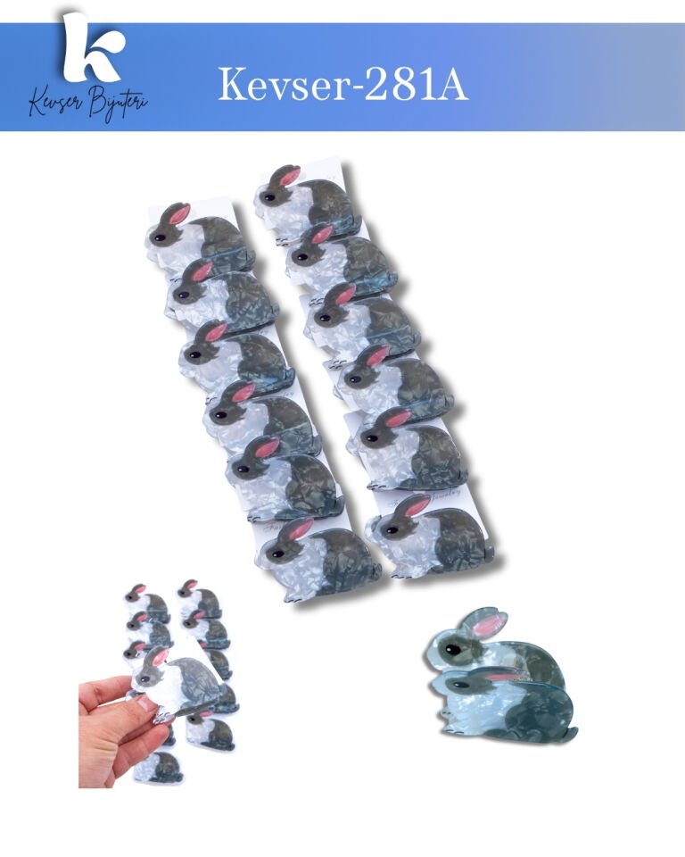 FİGÜRLÜ KEMİK MANDAL KVS-281-A