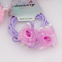 20'Lİ GÜLLÜ LASTİK TOKA KVS-40