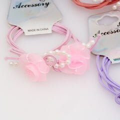 20'Lİ GÜLLÜ LASTİK TOKA KVS-40