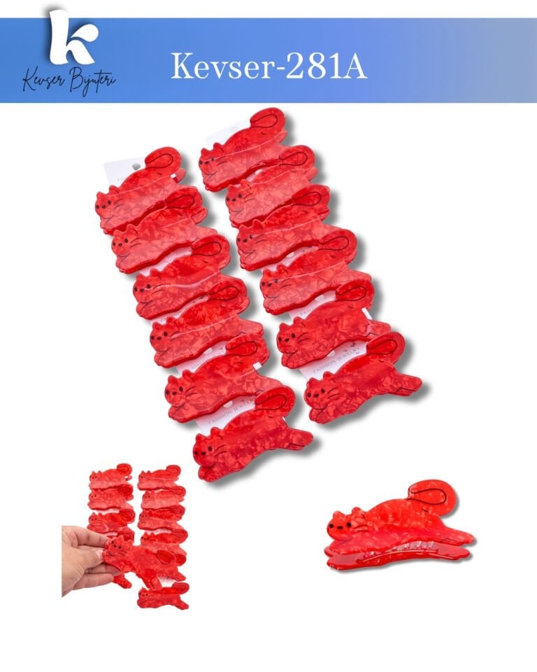 FİGÜRLÜ KEMİK MANDAL KVS-281-A