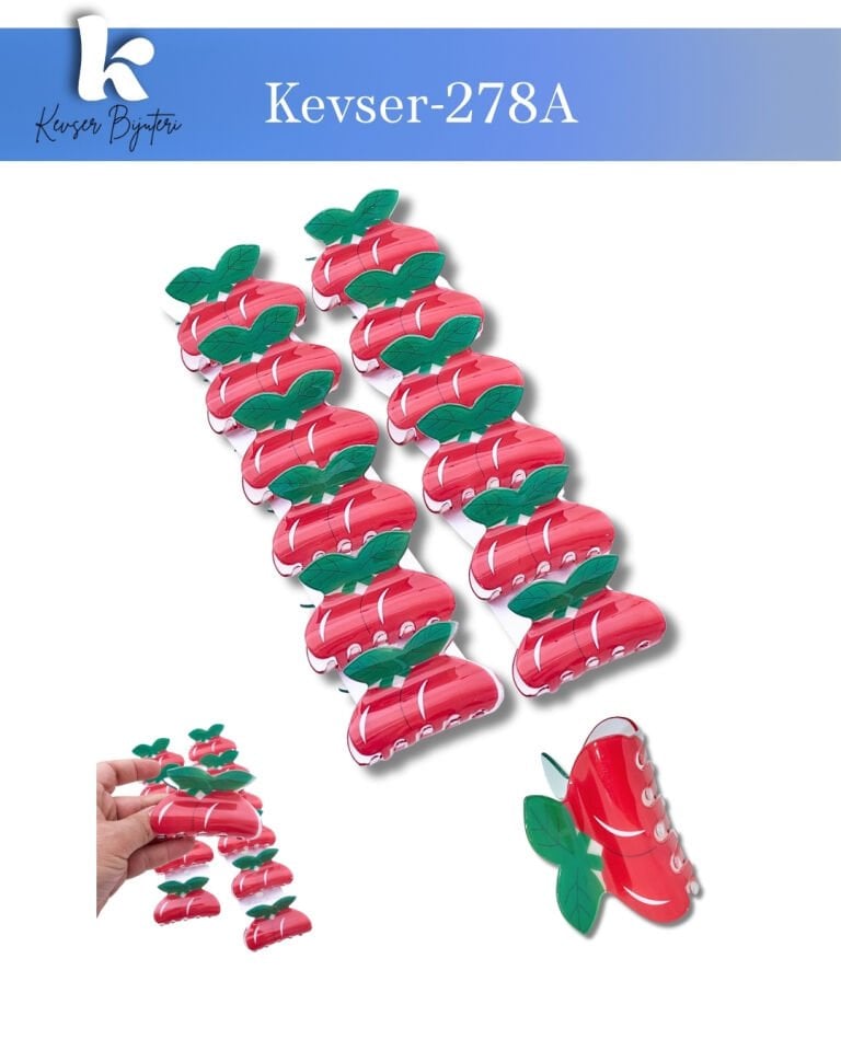 FİGÜRLÜ KEMİK MANDAL KVS-278-A