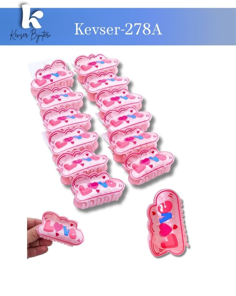 FİGÜRLÜ KEMİK MANDAL KVS-278-A