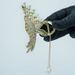 ZİNCİRLİ METAL MANDAL KVS-180