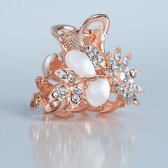 TAŞLI ÇİÇEKLİ ORTA BOY MANDAL KVS-73-A