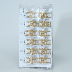 TAŞLI ÇİÇEKLİ MANDAL KVS-60-B