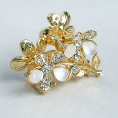 TAŞLI ÇİÇEKLİ ORTA BOY MANDAL KVS-60-B