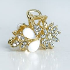 TAŞLI ÇİÇEKLİ ORTA BOY MANDAL KVS-60-B