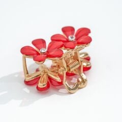 ÇİFT ÇİÇEKLİ METAL MANDAL M-1