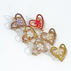 KALPLİ TAŞLI METAL MANDAL M-29